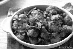 Mushroom Chilly