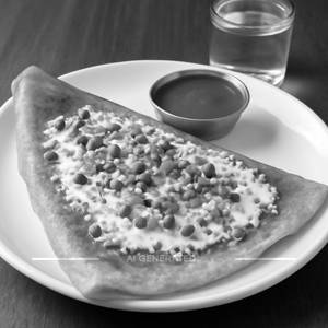 Mexican Roast Dosa With Cheese