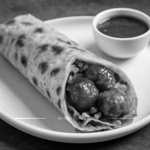 Veg Manchurian Roll
