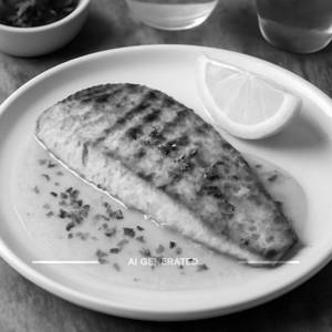 Grilled Fish With Lemon Butter Sauce