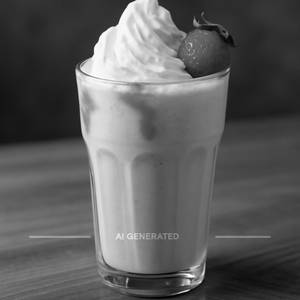 Strawberry belgian shake