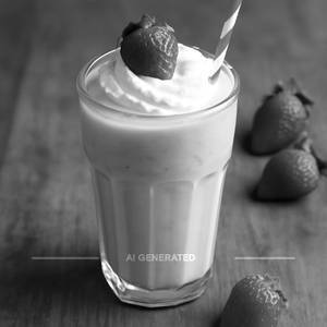 Strawberry milkshake
