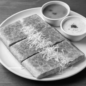 Cheese cut dosa