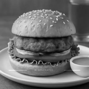 Veg Tandoori Burger