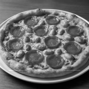 Chicken Pepperoni Pizza