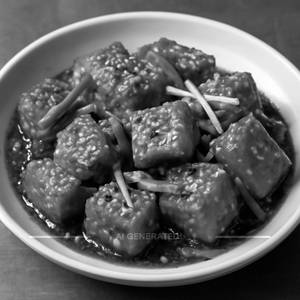Sesame Ginger Chilli Paneer  
