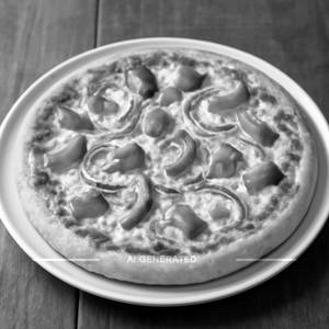 Cheese Onion Capsicum Pizza