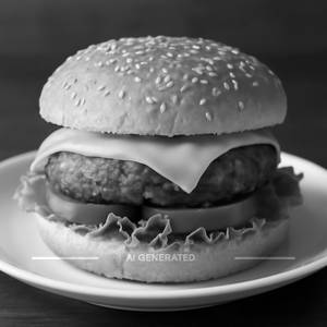 Veg Cheese Burger       