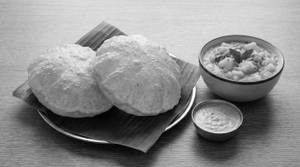 Classic Wheat Puri & Potato Kurma Combo