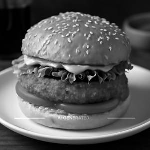 Veg Crunchy Burger