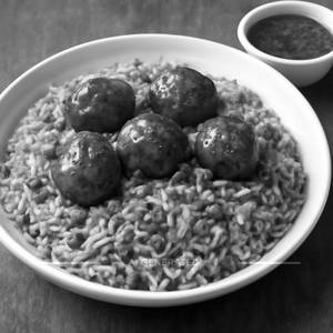 Veg Manchurian Fried Rice