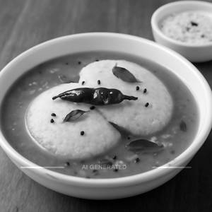 Sambar Idli -2Pcs