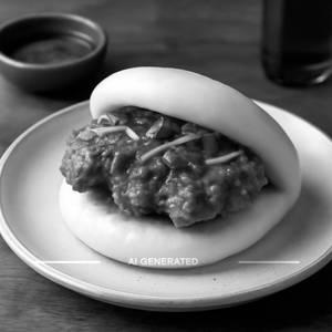 Korean Fried Chicken Bao