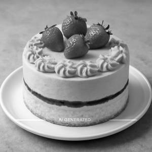 Strawberry Cake [500 gms]