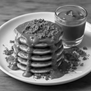 Biscuff milkyway pancakes [8 pieces]