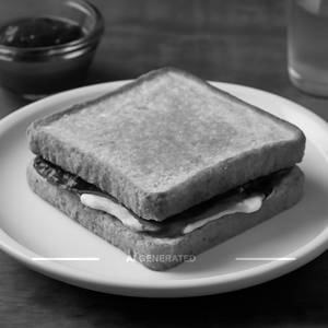 Jam And Cheese Sandwich 