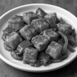 Paneer chilli [dry]