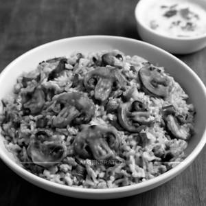 Mushroom Biryani