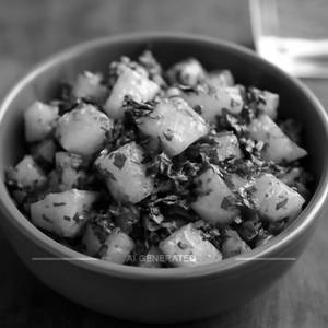 Aloo Methi Dry