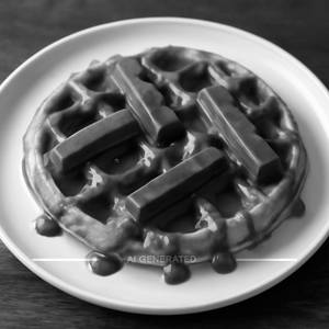 Kitkat waffle