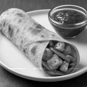 Veg Paneer Schezwan Roll