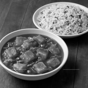 Chilli Paneer + Veg Fried Rice