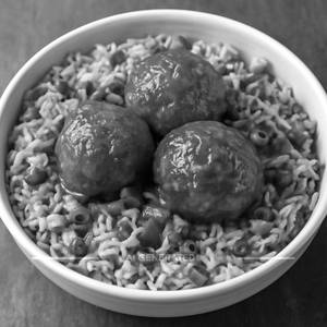 Egg Manchurian Rice