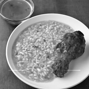 Rasam Rice + Chicken Fry