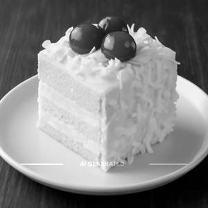 White Forest Cake