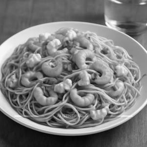 Egg Kaju Noodles