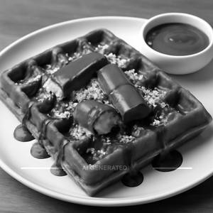 Cocobounty choclate waffle