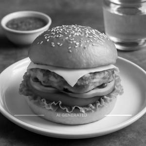 Tandoori Cheese Burger