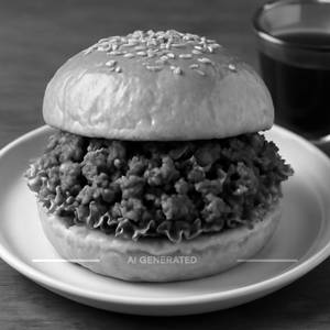 Mutton Keema Burger
