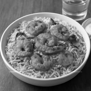 Bismillah Prawns Biryani