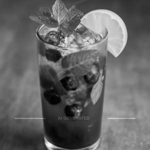Blue Berry Mojito