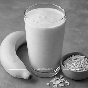Oats Banana Smoothie