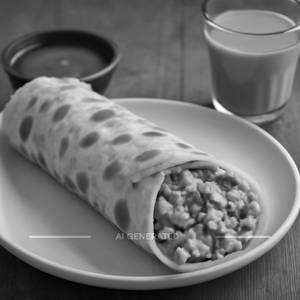 Paneer Bhurji Roll