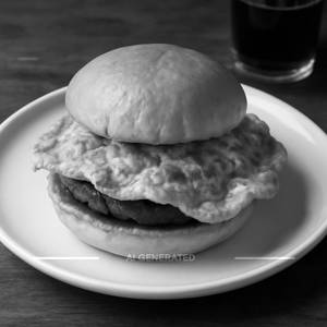 Omelette Burger
