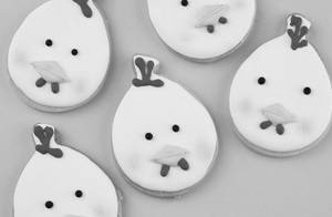 Chicken Iced Cookie