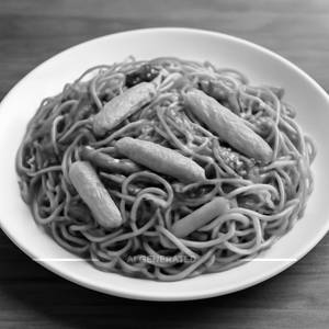 Baby corn noodles