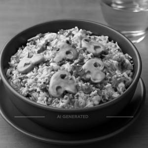 Mushroom Fried Rice
