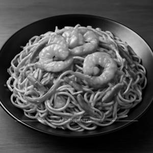 Prawns Hakka Noodles
