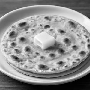 Wheat butter roti