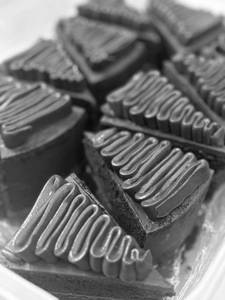 Chocolate truffle slice