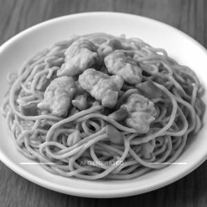 Chicken Noodles half
