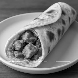 Egg Paneer Roll