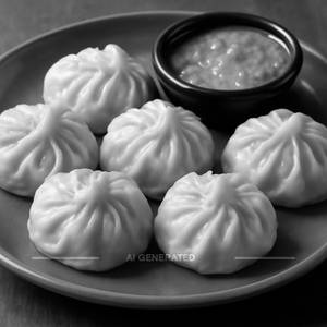 Veg Steam Momo's 6Pcs