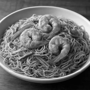 Prawns Singapore Noodles