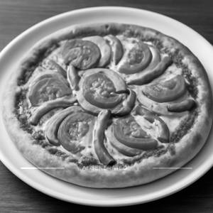 Onion Tomato Capsicum Pizza