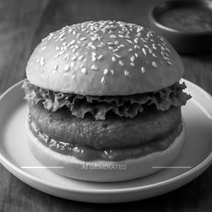 Schezwan burger